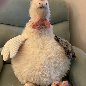 Mina Victory plush rooster.